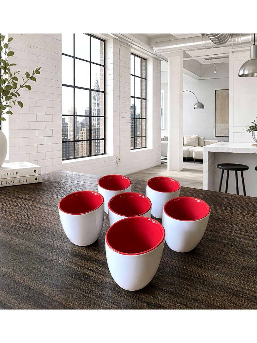Pier 1 Ceramic Saki Cups – Set of 6